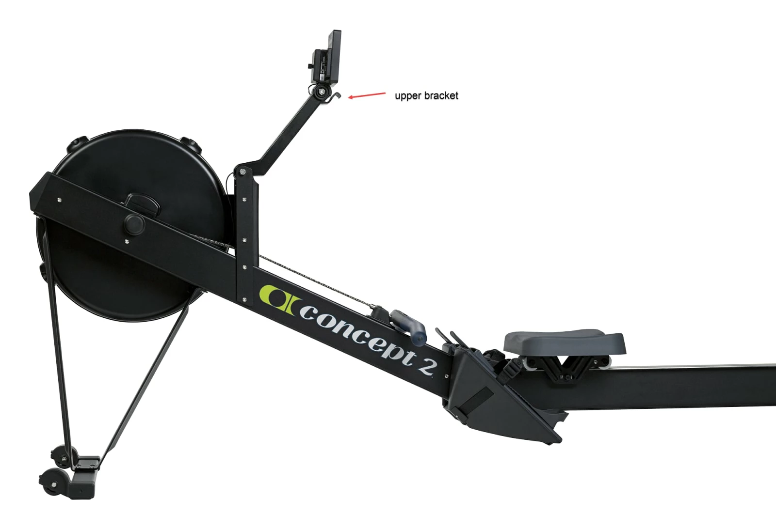 Black Concept 2 RowErg Rower - PM5 5 Black Concept 2 RowErg Rower - PM5 - Image 3