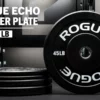 Rogue Fitness Rogue Echo Bumper Plates V2 2 Rogue Fitness Rogue Echo Bumper Plates V2 -Rogue Fitness shop IP0118 H k8re1p