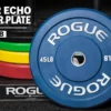 Rogue Fitness Rogue Color Echo Bumper Plates -Rogue Fitness shop IP0119 H kqvjdu