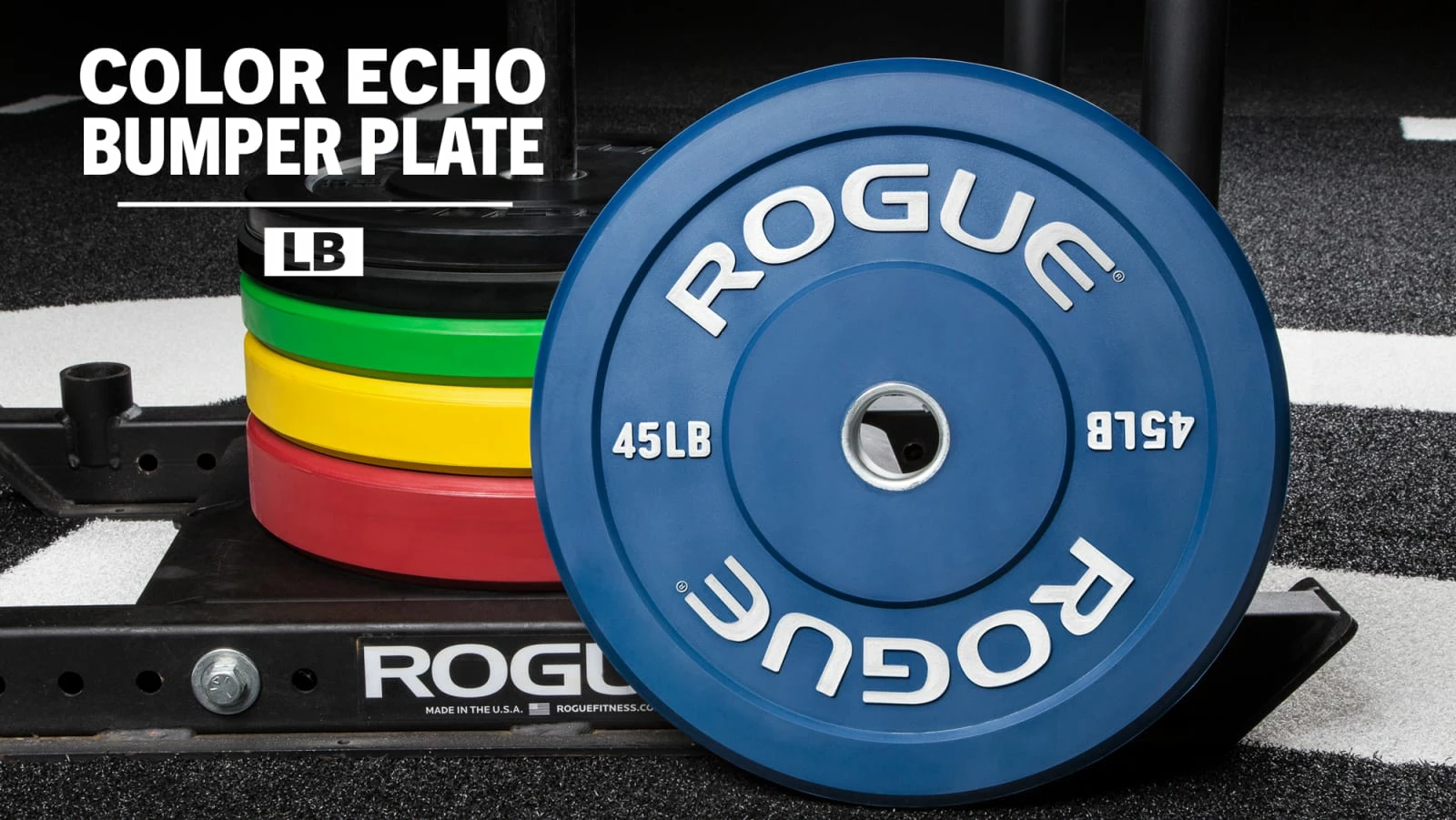 Rogue Fitness Rogue Color Echo Bumper Plates 3 Rogue Fitness Rogue Color Echo Bumper Plates