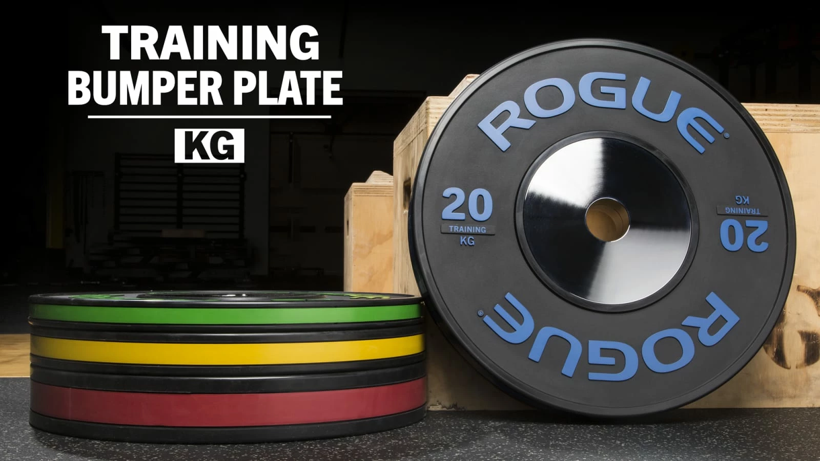 Rogue Fitness Rogue Black Training KG Plates 3 Rogue Fitness Rogue Black Training KG Plates
