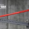 Rogue Fitness Rogue Monster Lite Socket Pull-up Bar -Rogue Fitness shop MLSOCKET Red Knurl H it6gmi
