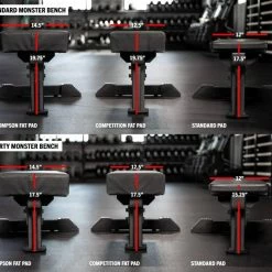 Rogue Fitness Monster Utility Bench 2.0 -Rogue Fitness shop MONSTERBENCH2 0 MG WEB1 bk7yrd