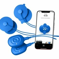 Therabody PowerDot 2.0 Smart Muscle Stimulator -Rogue Fitness shop PDOT0002 BLUE H y3wzaa