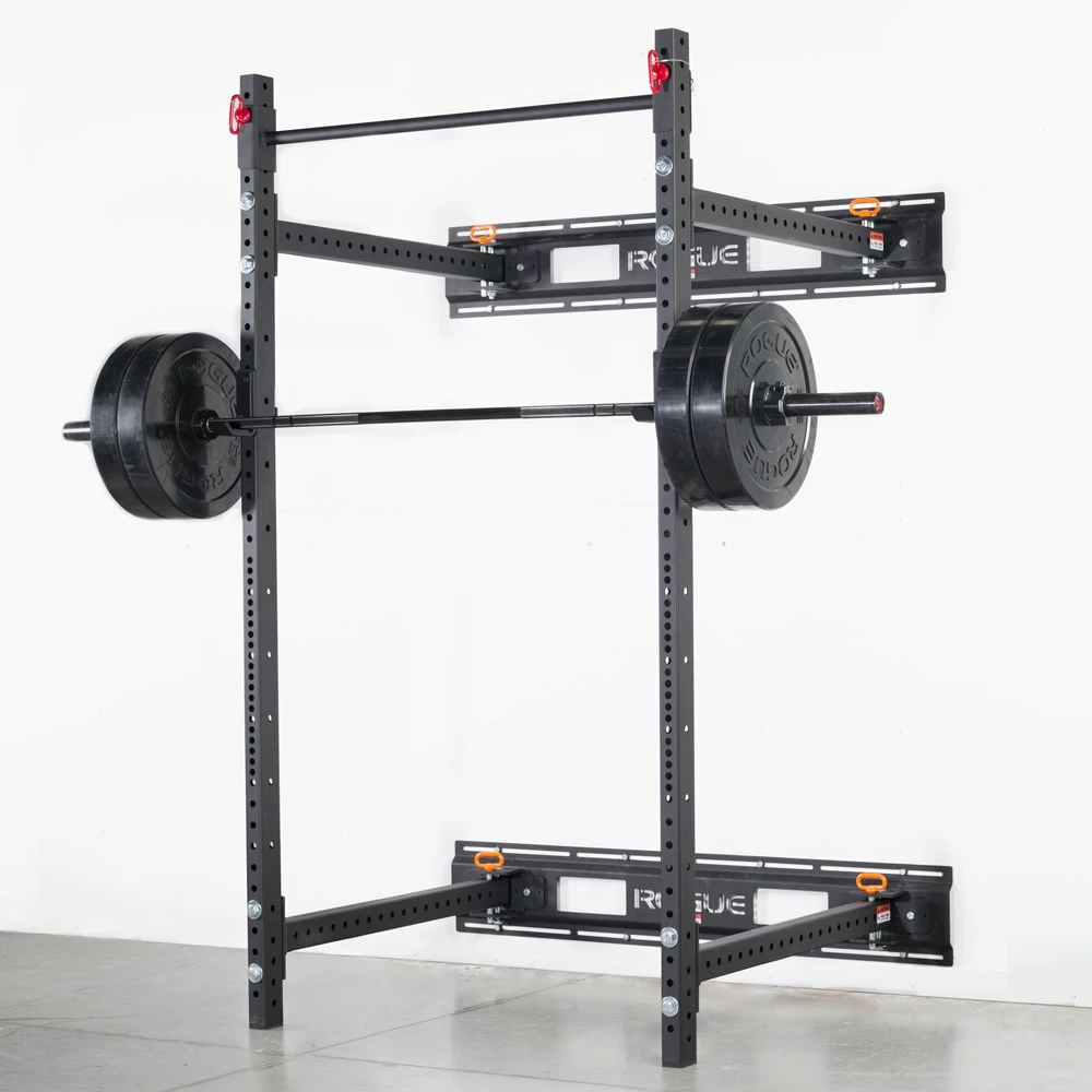 Rogue Fitness Rogue R-3W Fold Back Wall Mount Rack 4 Rogue Fitness Rogue R-3W Fold Back Wall Mount Rack - Image 2