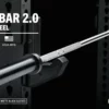 Rogue Fitness The Bella Bar 2.0 - Stainless Steel / Black -Rogue Fitness shop RA0584 SS IL H ctdayw