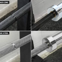 Rogue Fitness Rogue 45LB Ohio Power Bar - Black Zinc -Rogue Fitness shop RA0586 BLBR WEB2 foi0f6