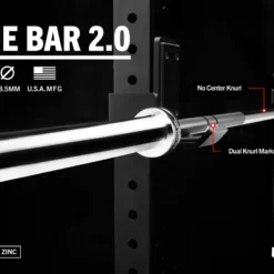 Rogue Fitness The Rogue Bar 2.0 - Black Zinc