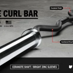 Rogue Fitness Rogue Curl Bar - Cerakote