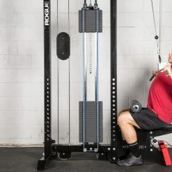Rogue Fitness Monster Lat Pulldown/Low Row (Stand Alone) 9 Rogue Fitness Monster Lat Pulldown/Low Row (Stand Alone) -Rogue Fitness shop RA1372 BLACK MG web2 nitxzf