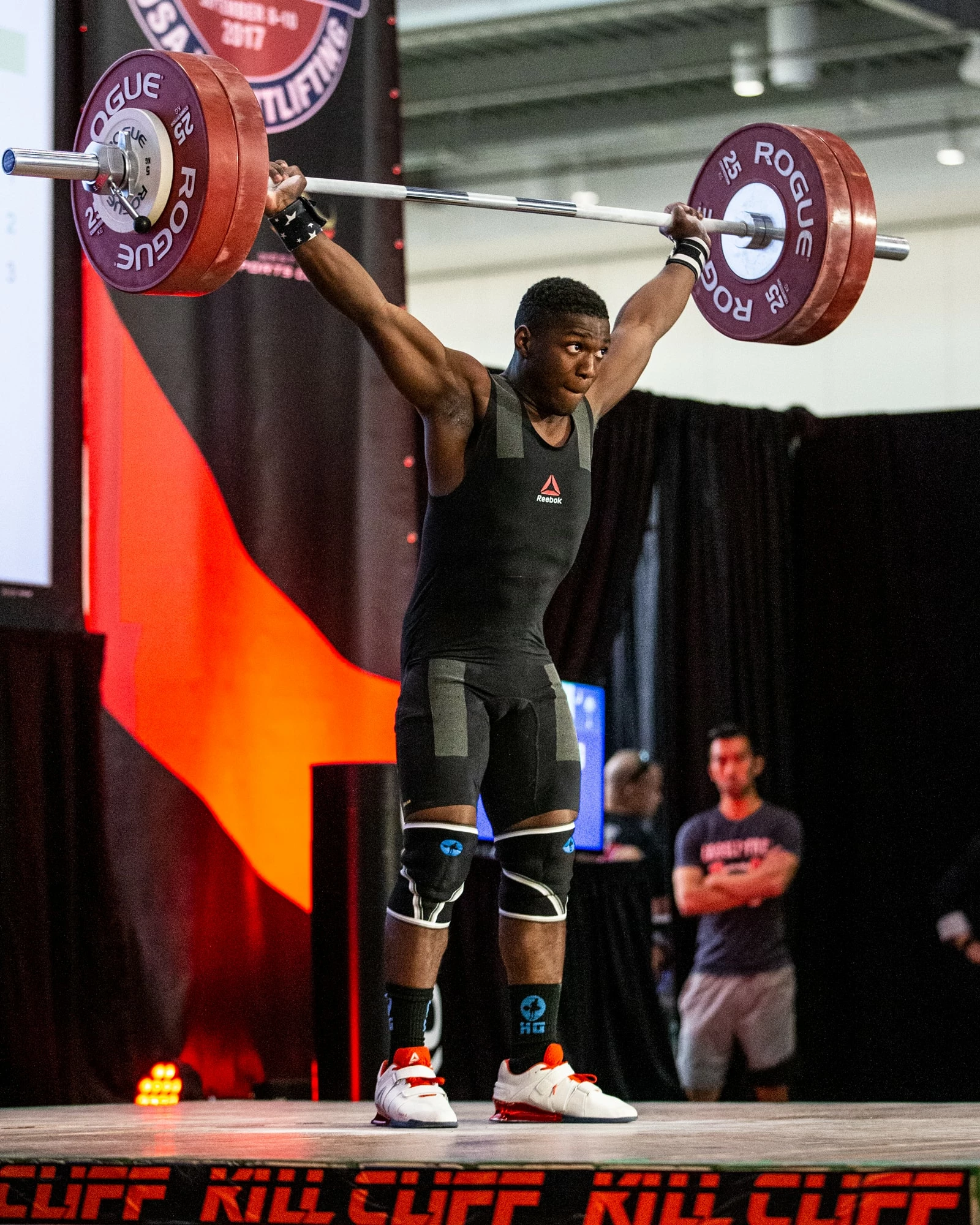 Rogue Fitness Rogue 28MM IWF Olympic Weightlifting Bar W/ Center Knurl - Bright Zinc 5 Rogue Fitness Rogue 28MM IWF Olympic Weightlifting Bar W/ Center Knurl - Bright Zinc - Image 3