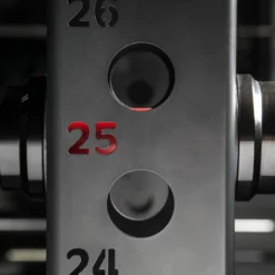 Rogue Fitness Rogue Monster Plate Storage Pin Pair - Black/Red -Rogue Fitness shop RA1636 H1805 WEB2 stws0b