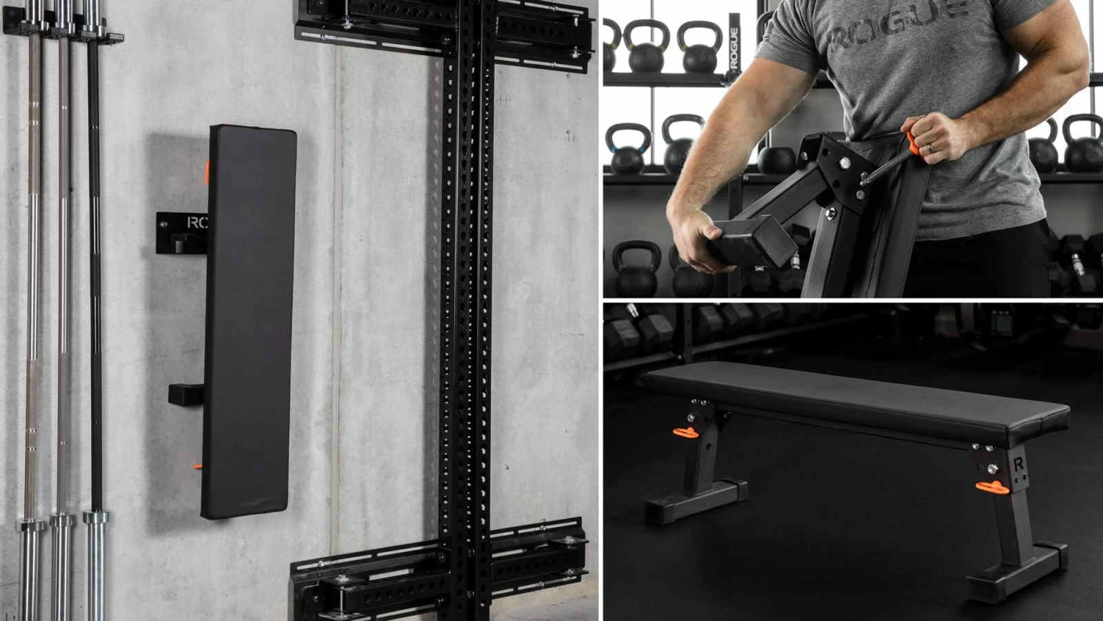 Rogue Fitness Rogue Fold Up Utility Bench 3 Rogue Fitness Rogue Fold Up Utility Bench