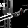 Rogue Fitness Rogue Rackable Curl Bar - Cerakote -Rogue Fitness shop RA1966 EBLACK BR H owdvm8