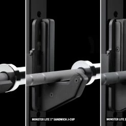 Rogue Fitness Monster Lite J-Cup Pairs - 2” Sandwich -Rogue Fitness shop RA2818 Comparison msrzuz 2