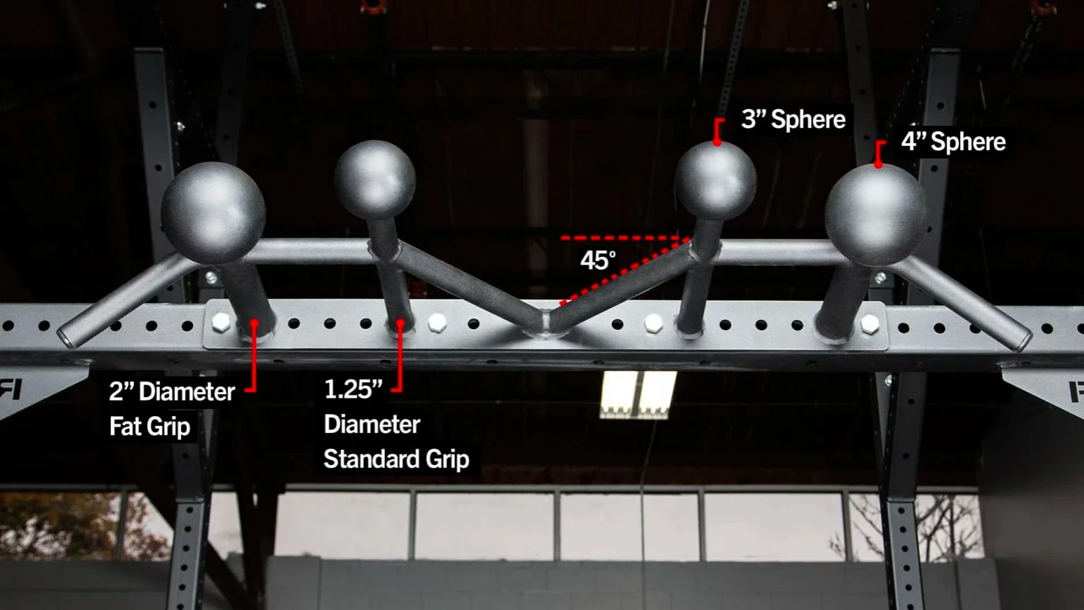 Rogue Fitness Rogue Crown Pull-up Bar 3 Rogue Fitness Rogue Crown Pull-up Bar