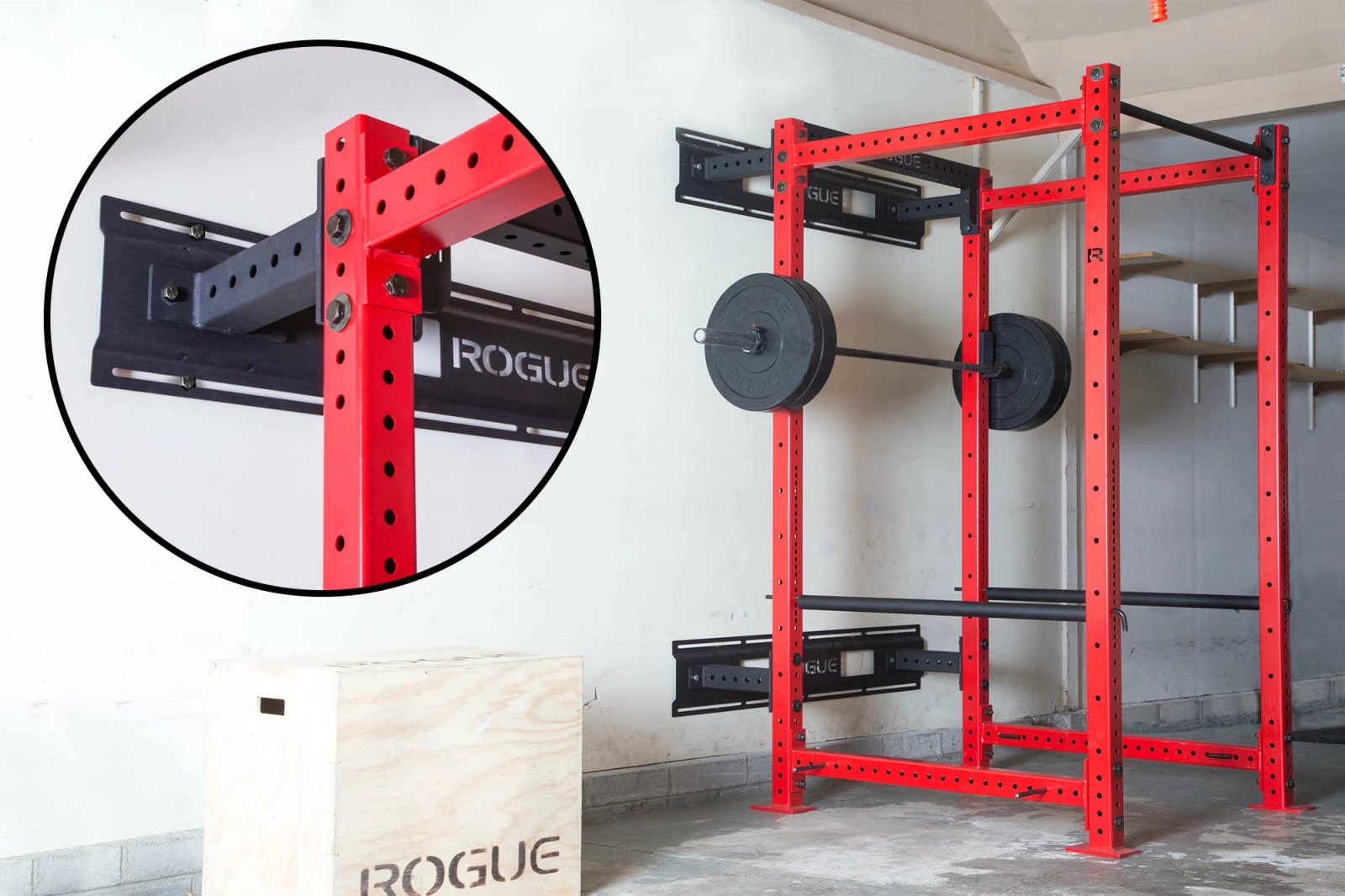 Rogue Fitness Monster Lite Rack Wall Mount Kit 5 Rogue Fitness Monster Lite Rack Wall Mount Kit - Image 3