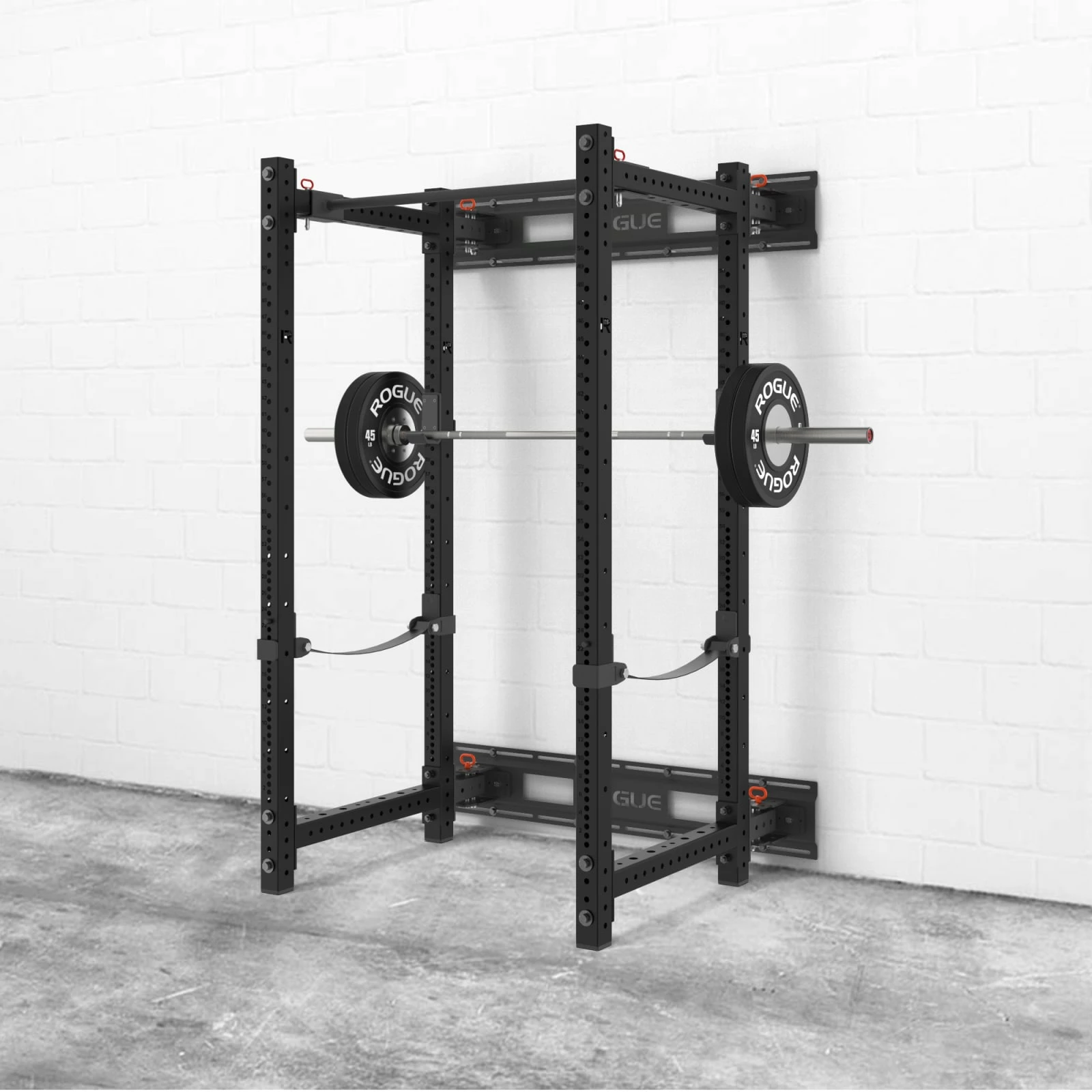 Rogue Fitness Monster Lite RML-390FULLW Fold Back Wall Mount Power Rack 3 Rogue Fitness Monster Lite RML-390FULLW Fold Back Wall Mount Power Rack