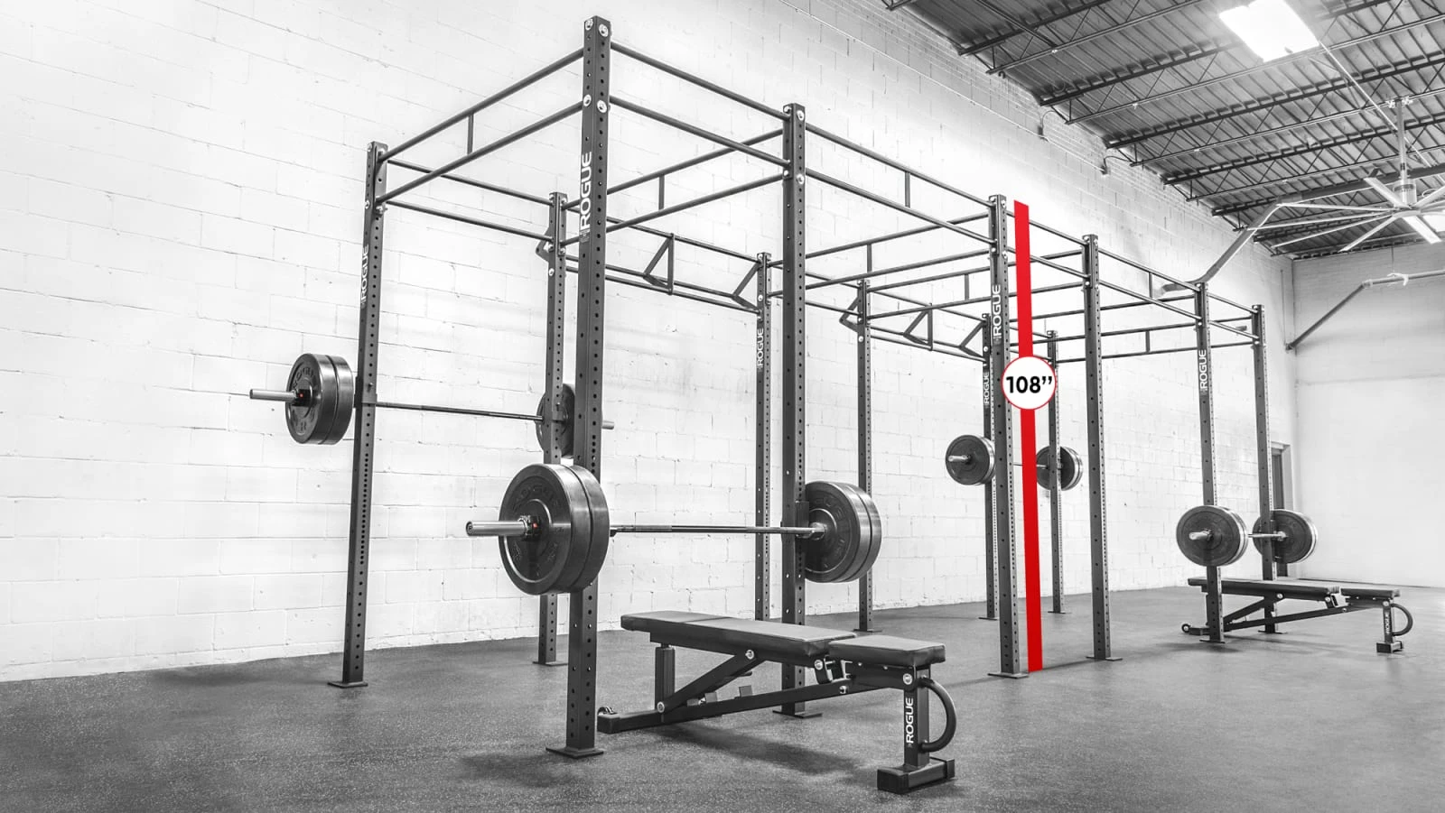 Rogue Fitness XML-108 9' Monster Lite Upright 3 Rogue Fitness XML-108 9' Monster Lite Upright