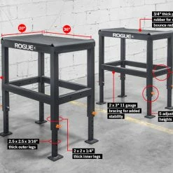 Rogue Fitness Metal Jerk Blocks -Rogue Fitness shop XX12679 web 1 h5gptl