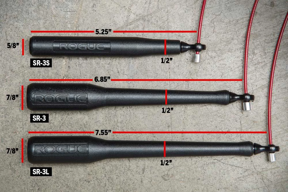 Rogue Fitness Rogue SR-3S Short Handle Bushing Speed Rope 4 Rogue Fitness Rogue SR-3S Short Handle Bushing Speed Rope - Image 2