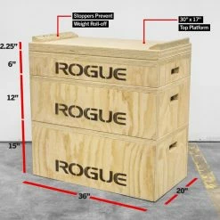 Rogue Fitness Rogue Wood Jerk Blocks -Rogue Fitness shop XX6795 WEB10 kdztj0