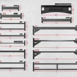 Rogue Fitness Monster Lite Crossmembers