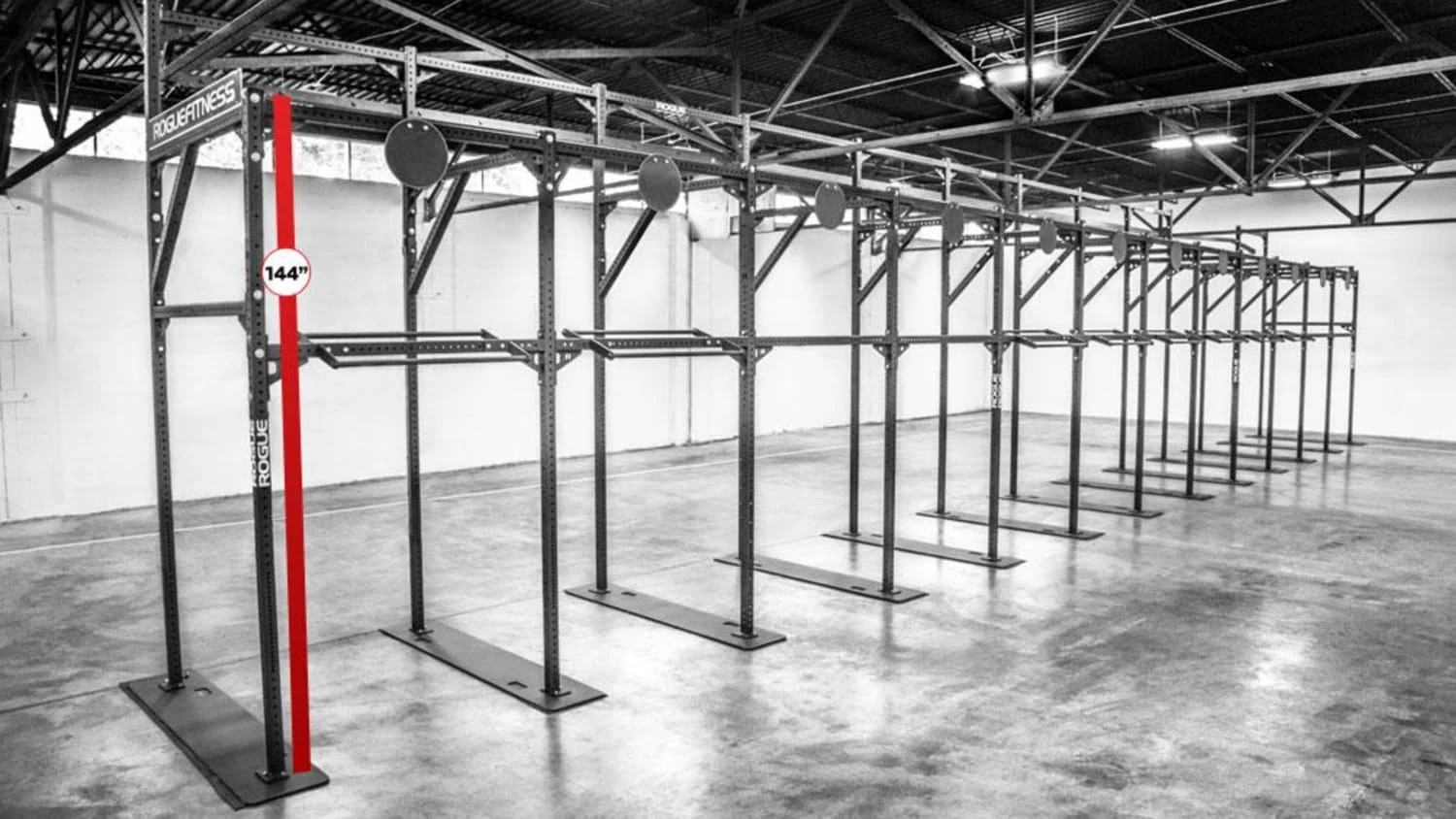 Rogue Fitness XML-144 12' Monster Lite Upright 3 Rogue Fitness XML-144 12' Monster Lite Upright