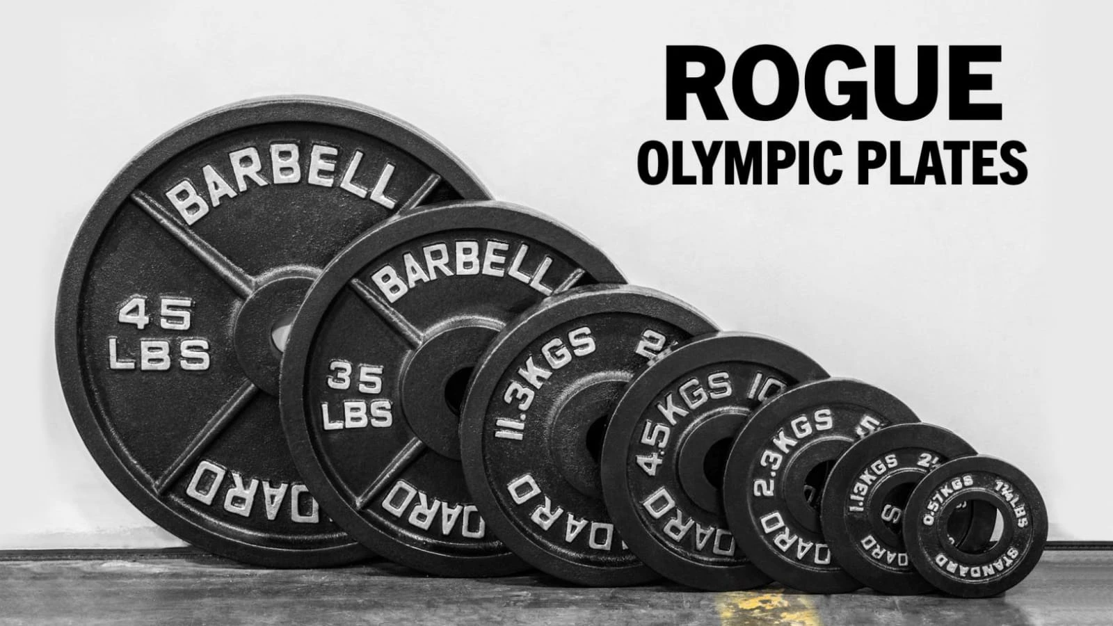 Rogue Fitness Rogue Olympic Plates - Closeout 3 Rogue Fitness Rogue Olympic Plates - Closeout